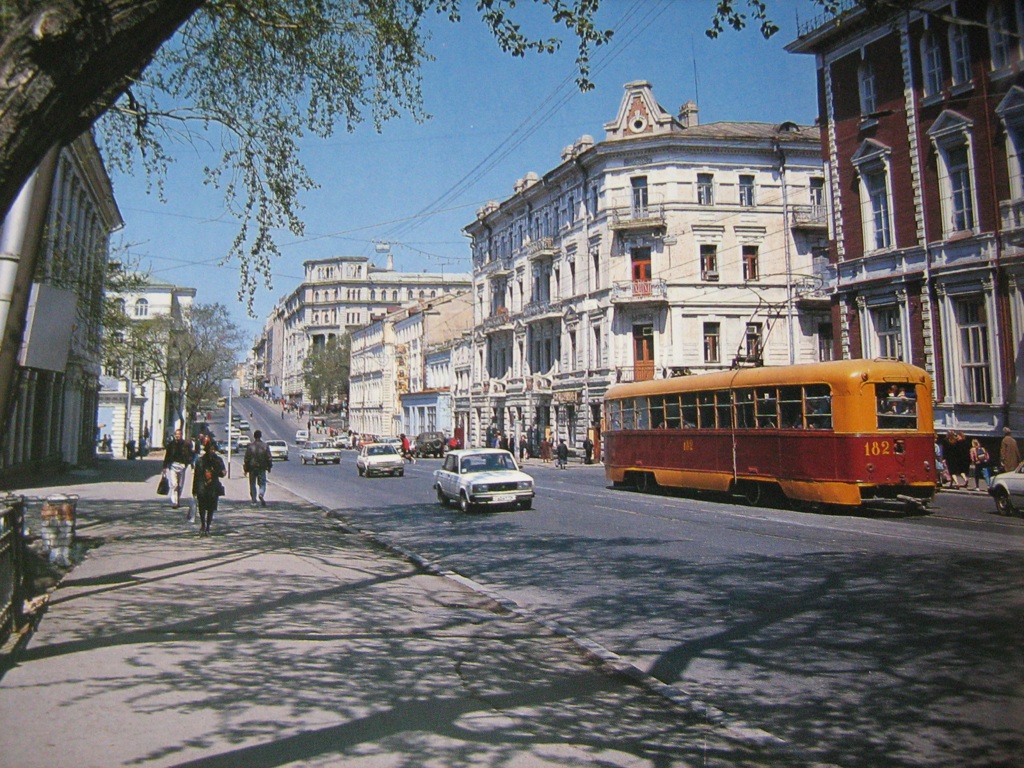 Владивосток, РВЗ-6М2 № 182; Владивосток — Исторические фотографии — трамвай (1971-1990)