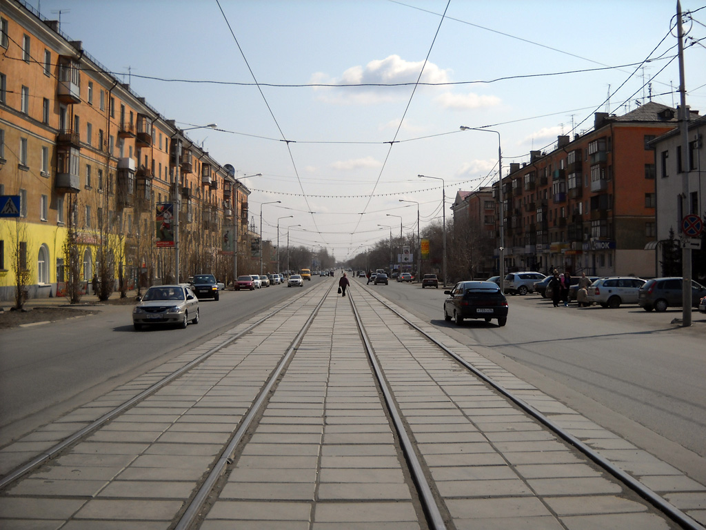 Novotroitsk — Tram lines and loops