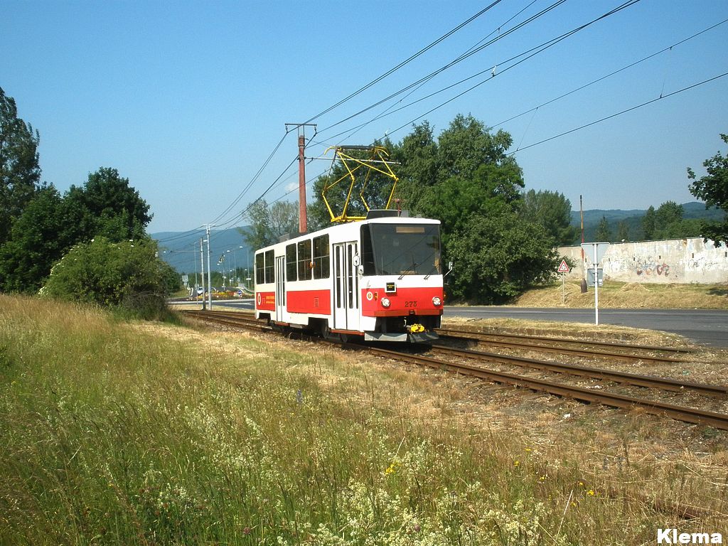 Most - Litvínov, Tatra T5B6 Nr. 273