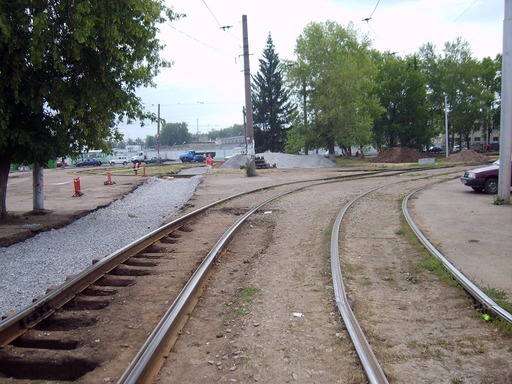 烏法 — Repairs and reconstruction; 烏法 — Tramway network — North