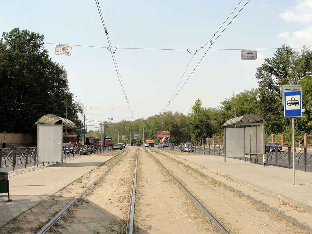 Kazań — Big tram circle; Kazań — ET Lines [4] — East