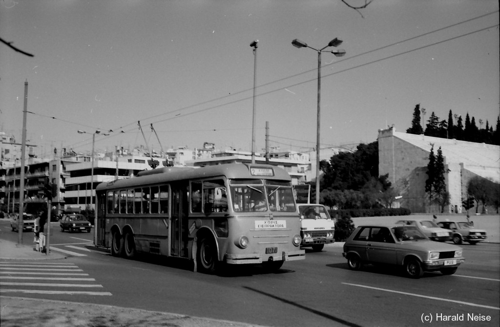 Афины, Alfa Romeo 140 AF Casaro/CGE № 1071; Афины — Троллейбусы – старые фотографии