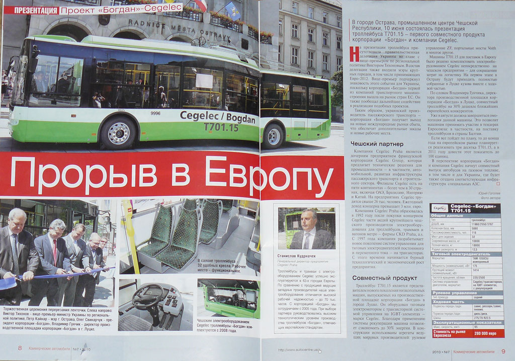 Transport articles