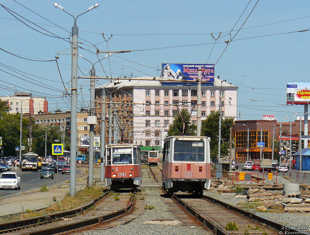 Chelyabinsk, 71-605 (KTM-5M3) # 1347; Chelyabinsk, 71-605 (KTM-5M3) # 1311; Chelyabinsk — Miscellaneous photos