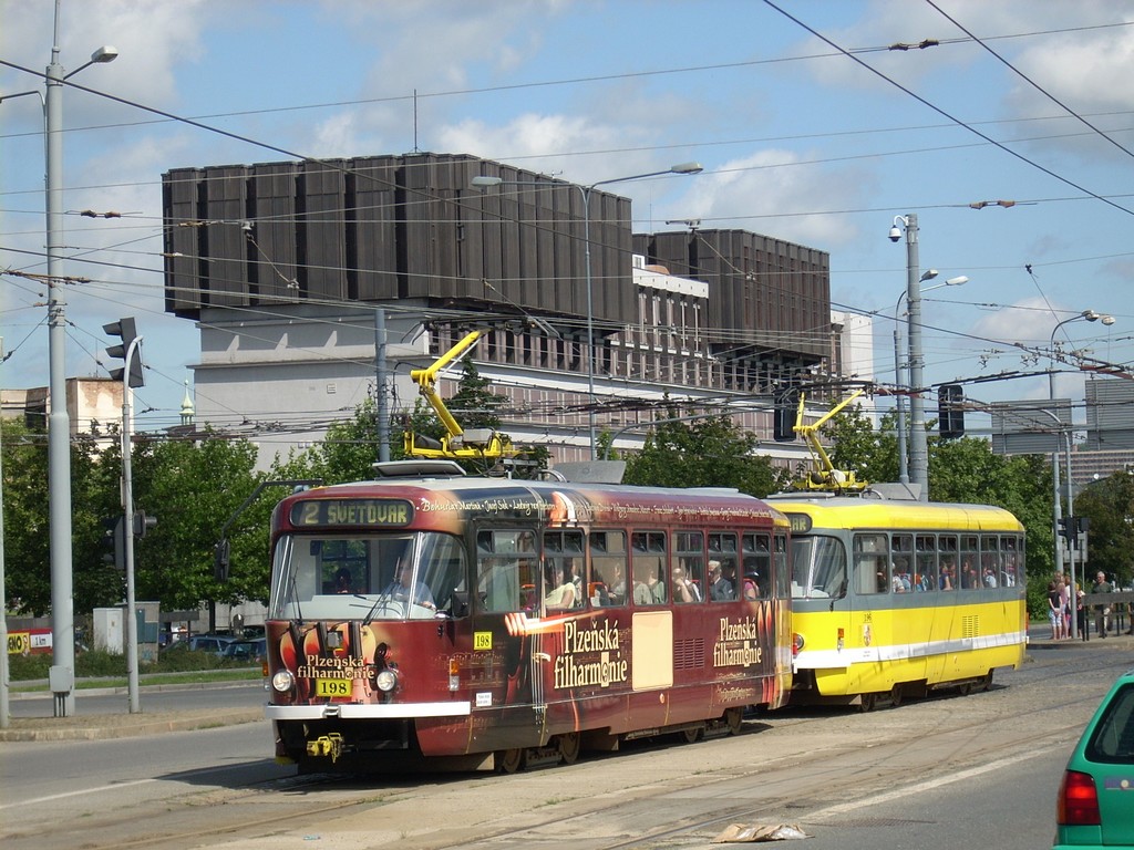 Пльзень, Tatra T3R.PV № 198