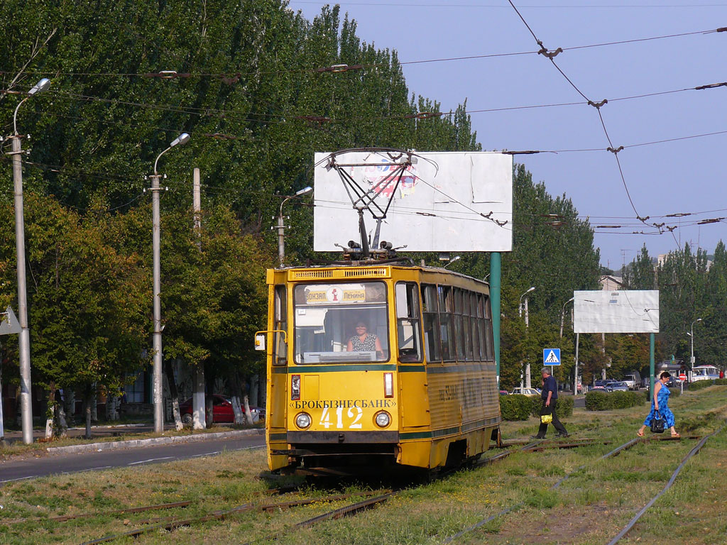 Горлівка, 71-605 (КТМ-5М3) № 412