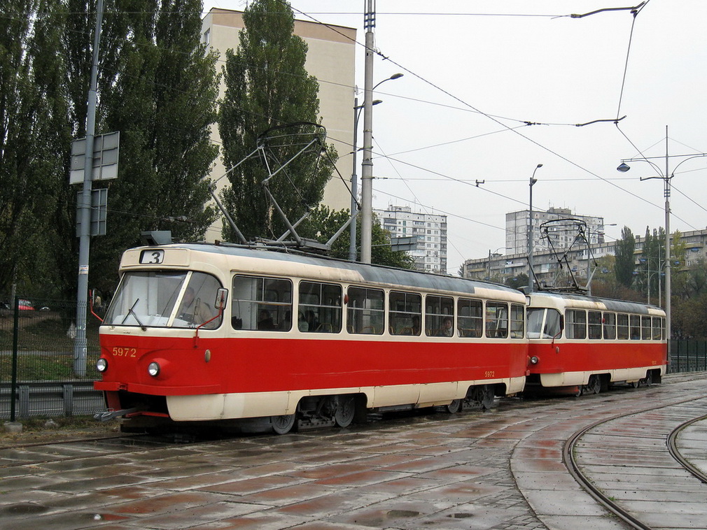 基辅, Tatra T3SU # 5972