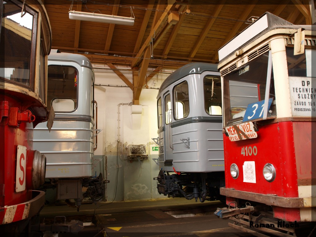 Prague — Metro: Rolling stock / Vehicles; Prague — Tram depots