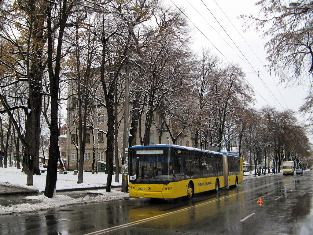 Киев, ЛАЗ E301D1 № 2605