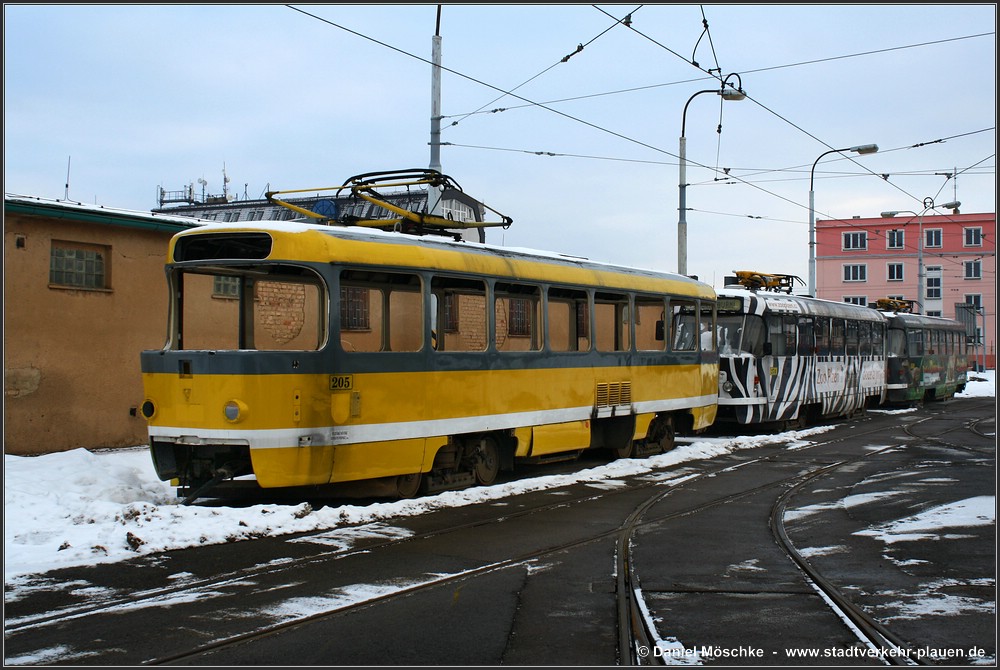 Plzeň, Tatra T3 № 205