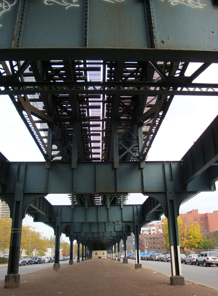 New York City — Subway and Elevated — Lines and Stations