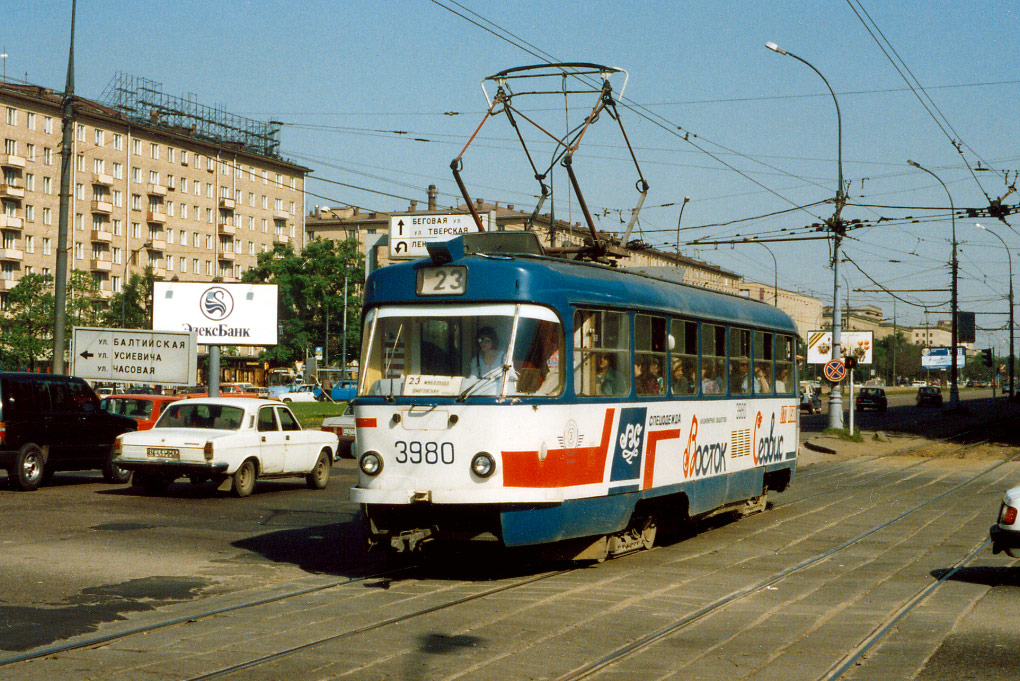 Moskva, Tatra T3Т č. 3980