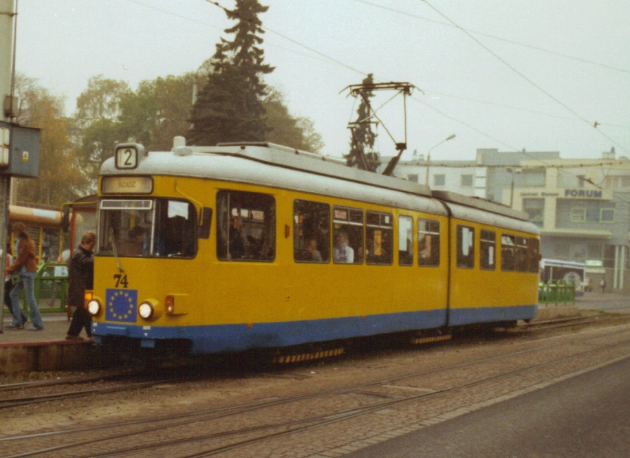 Грудзёндз, Duewag GT6ZR № 74