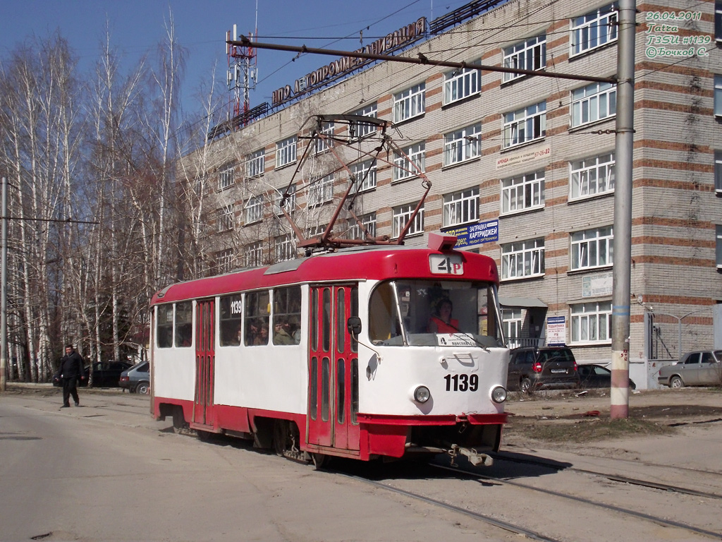 Ulyanovsk, Tatra T3SU # 1139