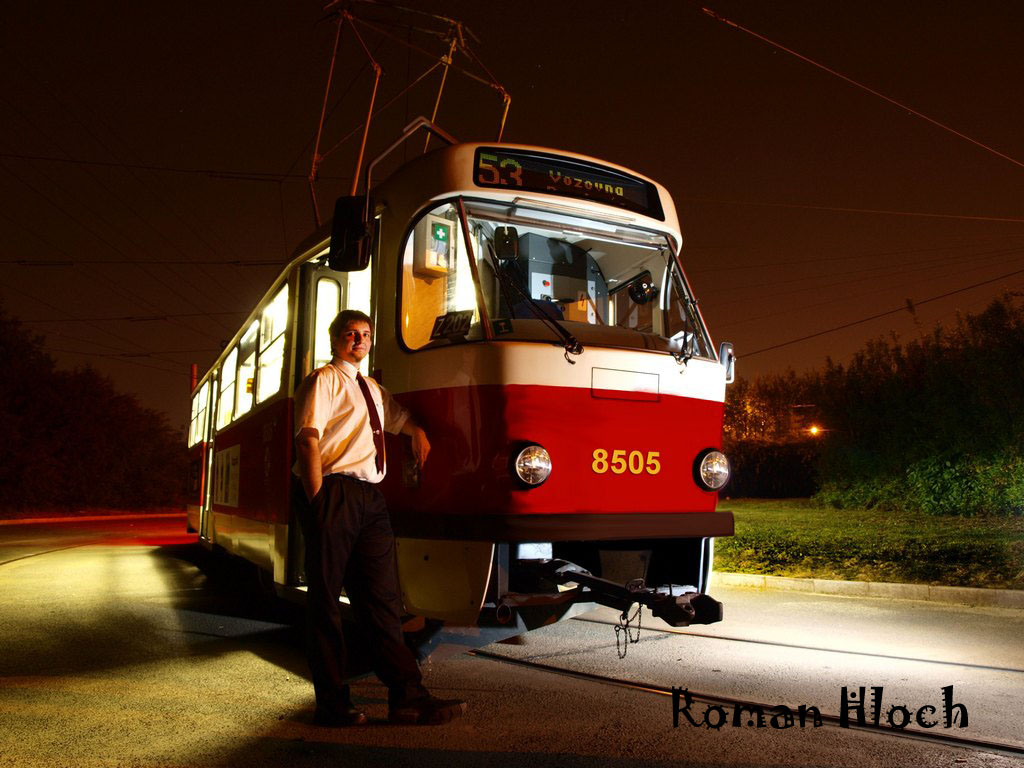 Praha, Tatra T3R.P # 8505; Praha — Community of transport fans