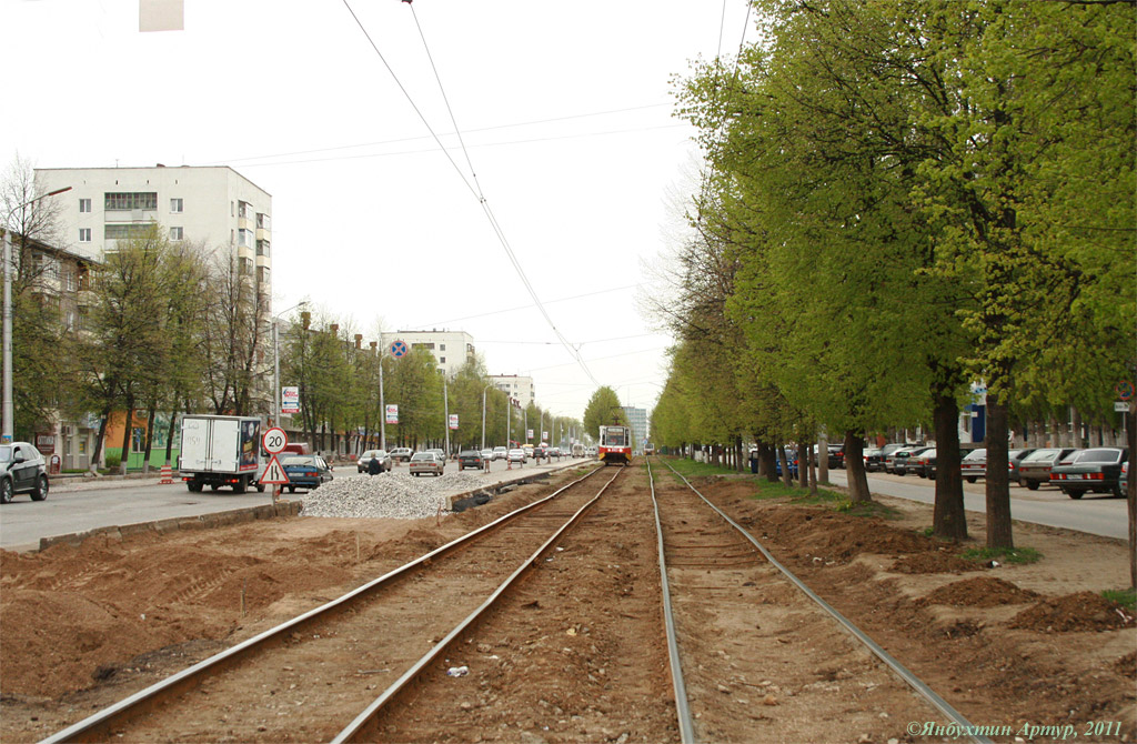 Ufa — Repairs and reconstruction; Ufa — Tramway network — South