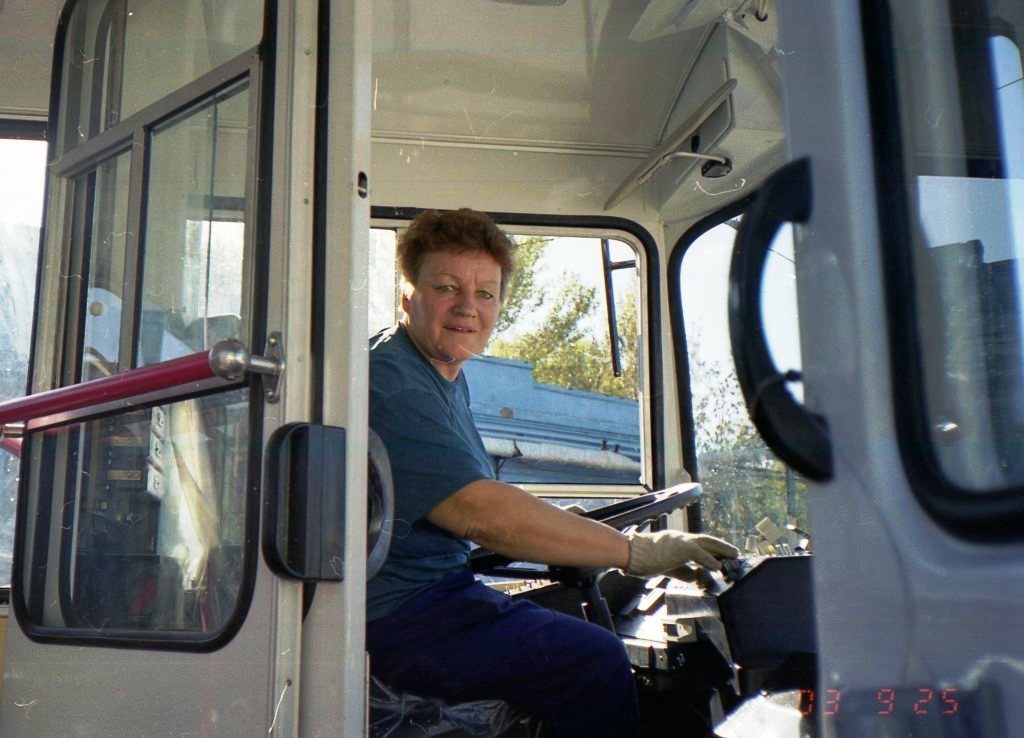 Engels — Electric transport employees; Engels — New and experienced trolleybuses ZAO "Trolza"