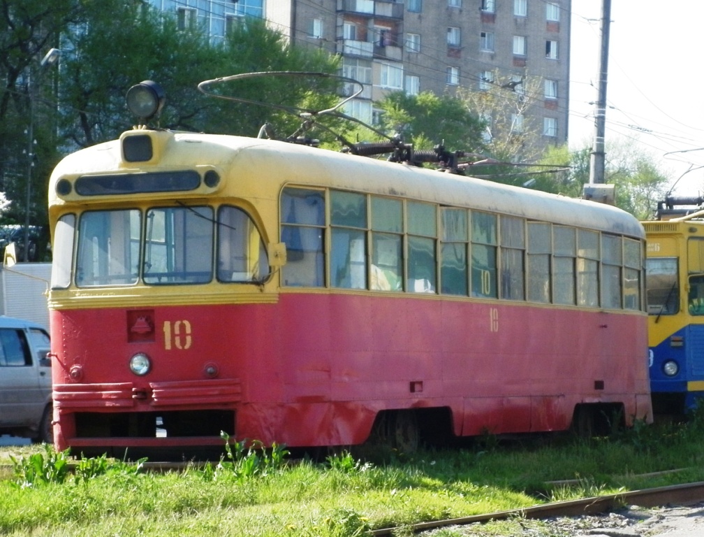 Władywostok, RVZ-6M2 Nr 10; Władywostok — Division of the service rail