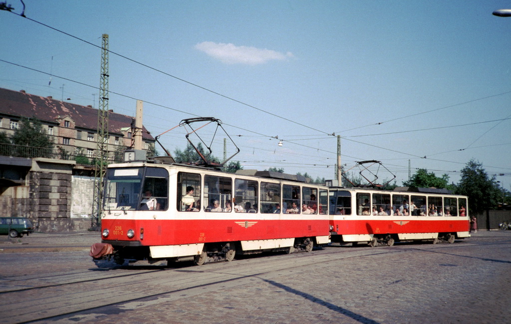 Дрезден, Tatra T6A2 № 226 001 (201 316); Дрезден — Старые фотографии (трамвай)