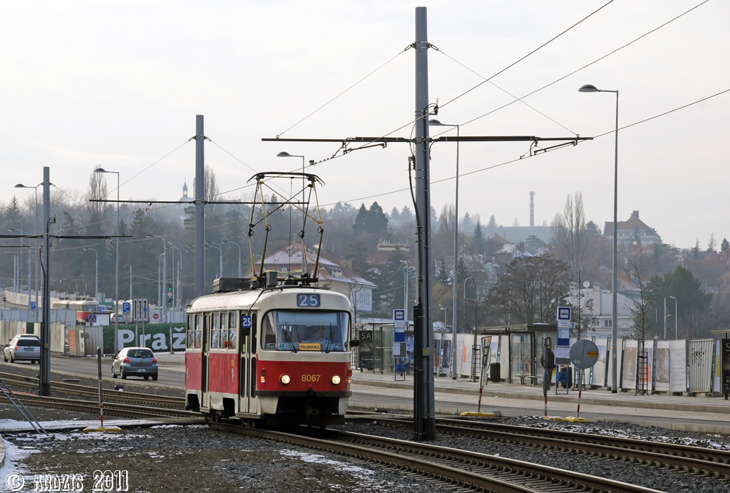 Prague, Tatra T3M2-DVC № 8067