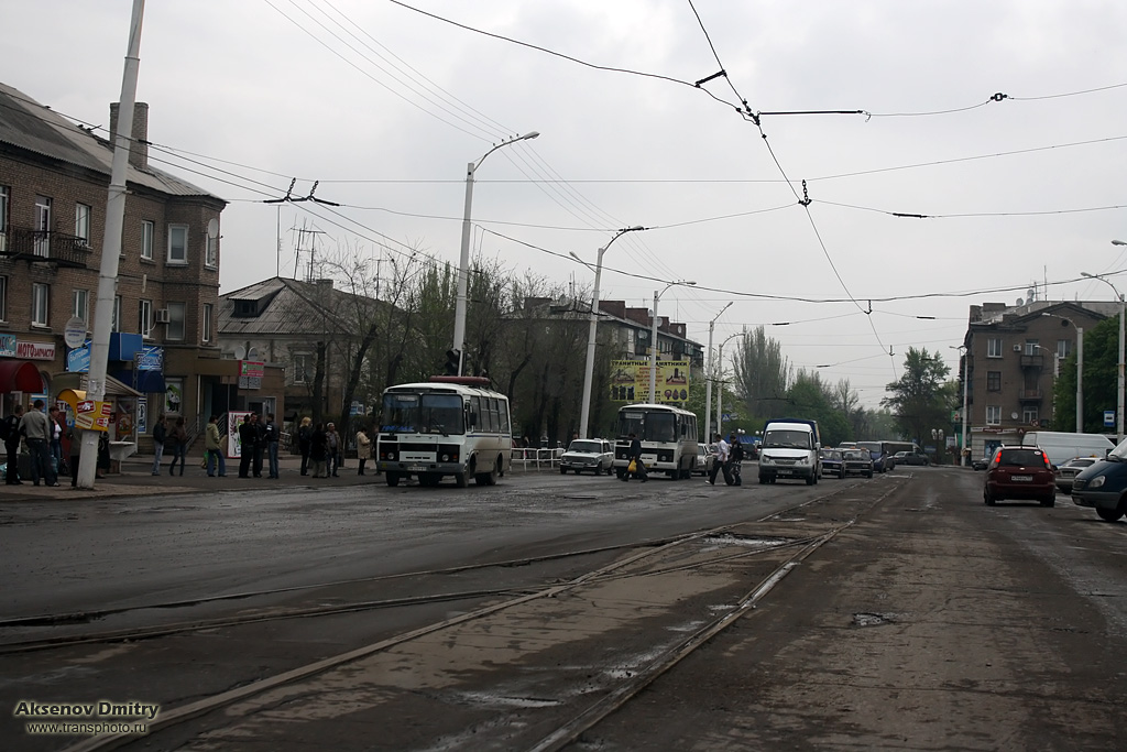 Stakhanov — Closed Tramway Lines; Stakhanov — Closed Trolleybus Lines