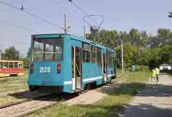 Novosibirskas, 71-605 (KTM-5M3) nr. 2120; Novosibirskas — Competition of driver's skill of drivers of a tram 2011