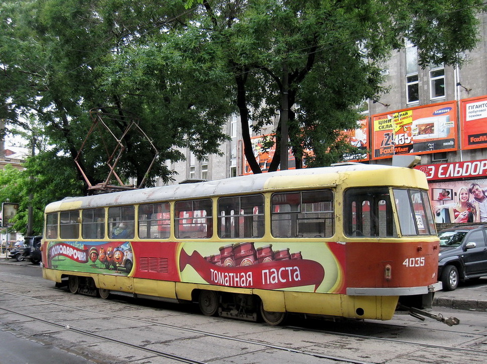 Odesa, Tatra T3SU # 4035
