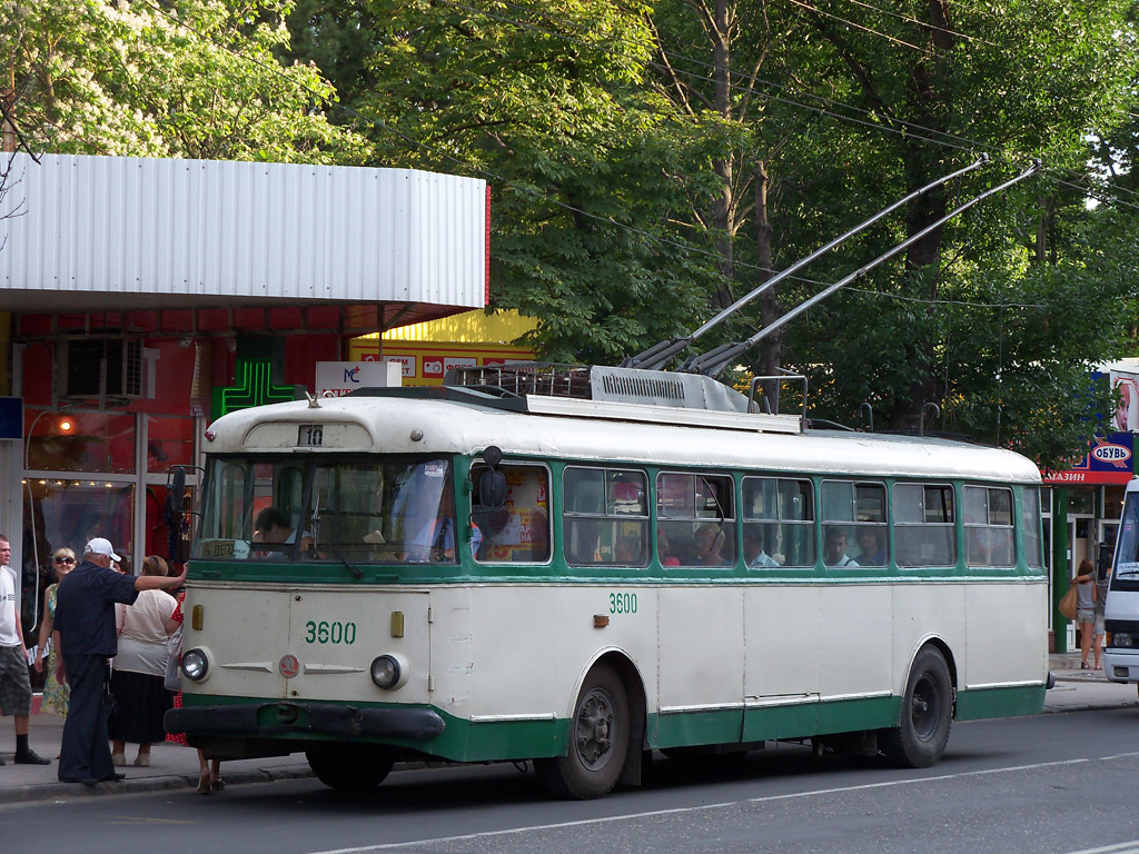Крымский троллейбус, Škoda 9Tr22 № 3600
