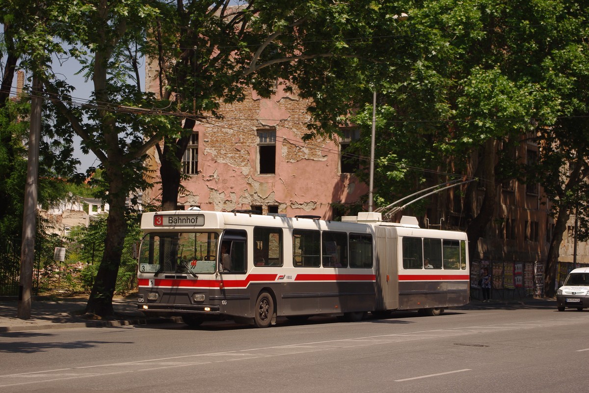 Пловдив, Saurer/Hess/BBC-SAAS GT 560/620-25 № 105