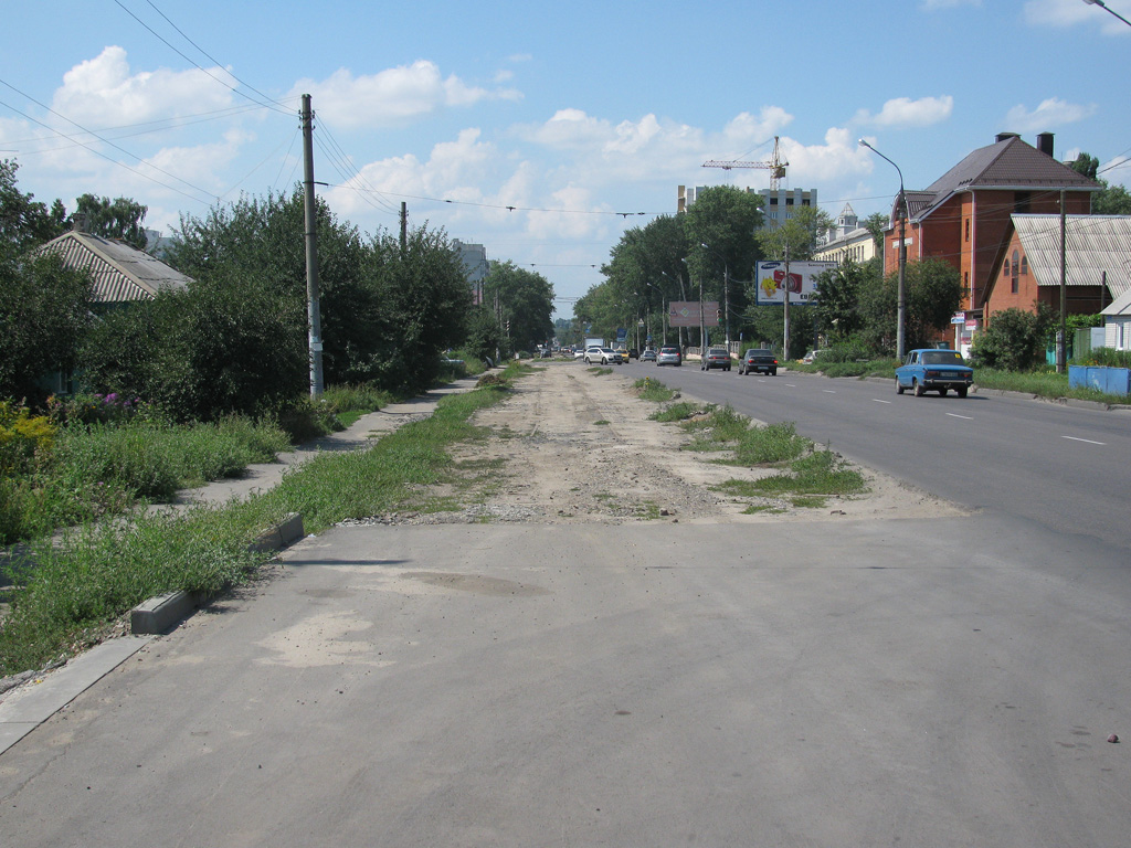 Voronège — The remnants of Voronezh tramway