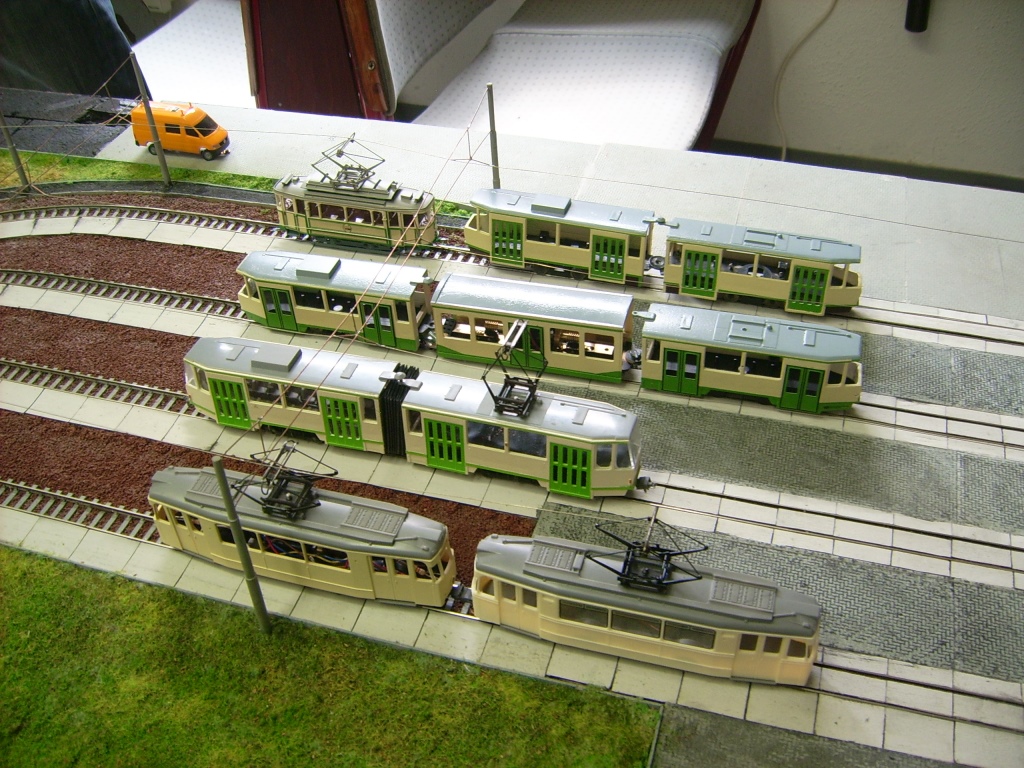 Brandenburg an der Havel — Anniversary: 100 years of electric tramways in Brandenburg (16.04.2011) • Jubiläum: 100 Jahre elektrische Straßenbahn Brandenburg (16.04.2011); Modelling; Brandenburg an der Havel — Models • Modelle