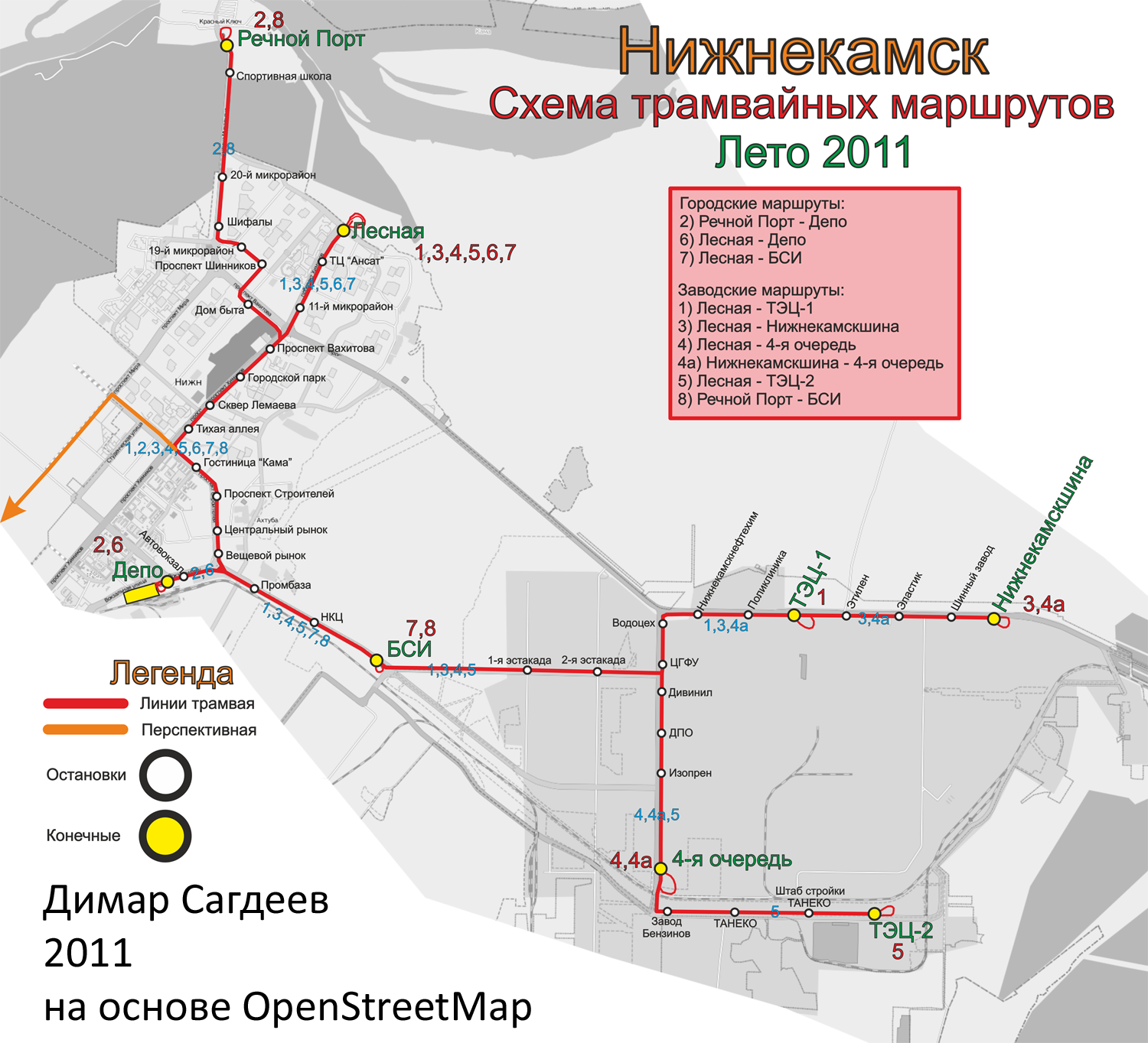 Nižnekamsk — Maps