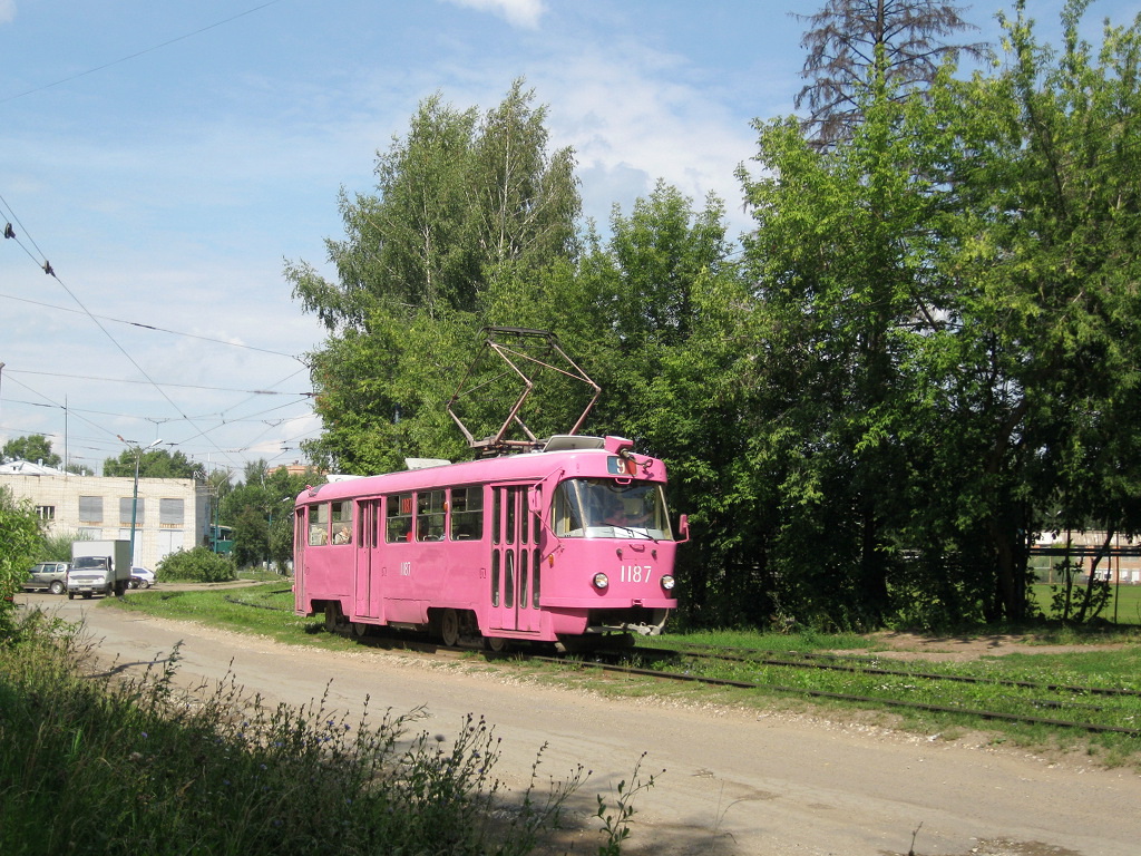 Izhevsk, Tatra T3SU # 1187