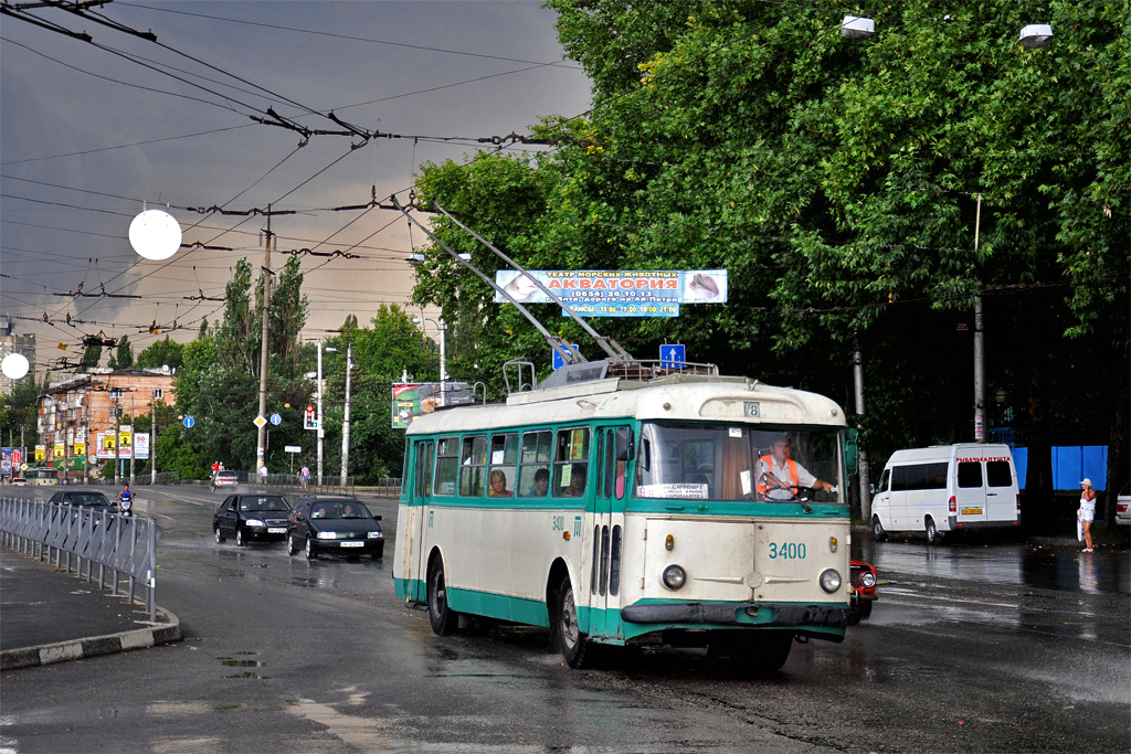 Крымскі тралейбус, Škoda 9Tr17 № 3400