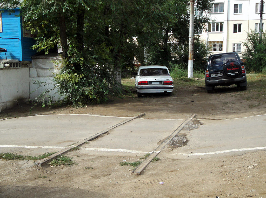 Voronezh — The remnants of Voronezh tramway