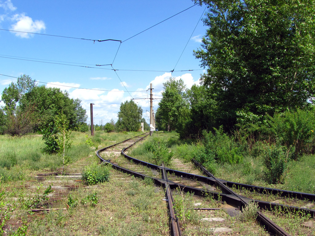 Usolye-Sibirskoe — Closed line to ChPhP; Usolye-Sibirskoe — Tramway Lines and Infrastructure