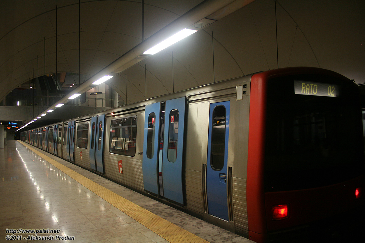 Lisabona, ML95 № M399; Lisabona — Metro — Linha Amarela