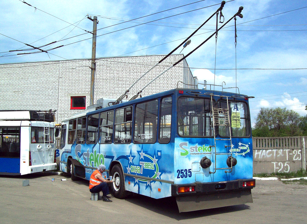 Dnyepro, YMZ Т2 mod. 7 — 2535; Dnyepro — Electric transit workers