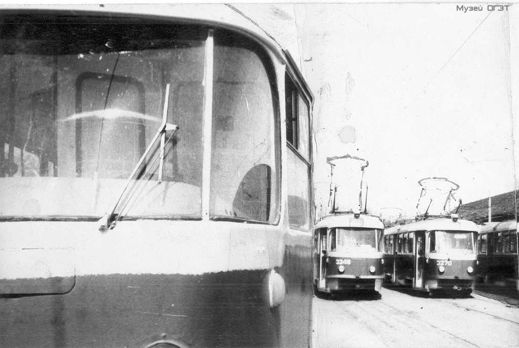 Odessa, Tatra T3SU Nr 3248; Odessa, Tatra T3SU Nr 3270; Odessa — Old Photos: Tramway