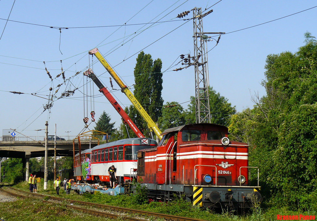 Sofia — Delivery and unloading of T4D-C in Sofia — July 2011