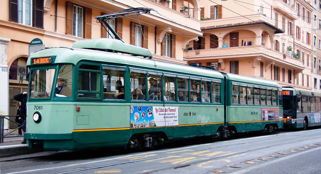Roma, Treno Articolato Stanga (TAS) № 7061