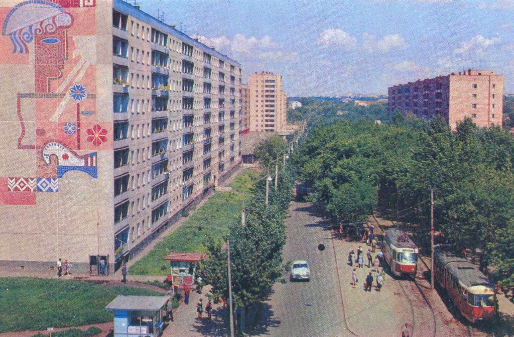 Samara — Historical photos — Tramway and Trolleybus (1942-1991); Samara — Tram lines