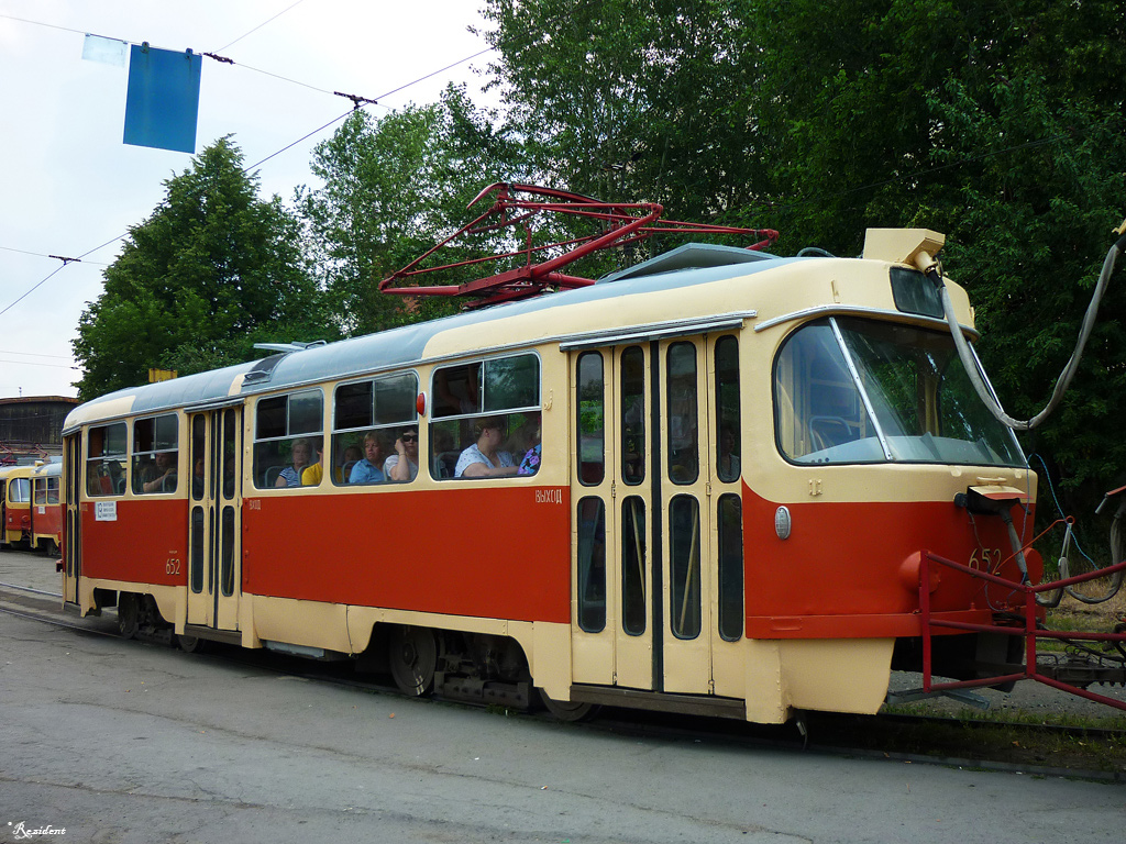 Екатеринбург, Tatra T3SU № 652