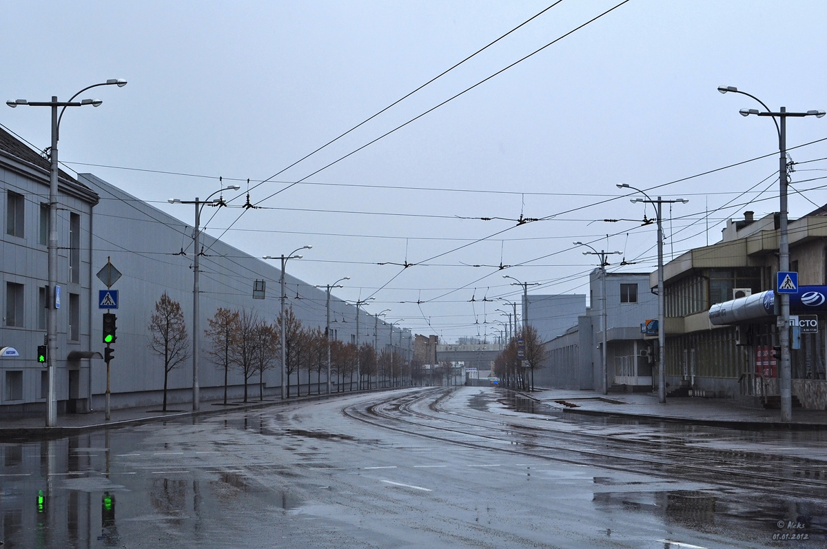 Zaporizzsja — Tram lines; Zaporizzsja — Trolleybus lines
