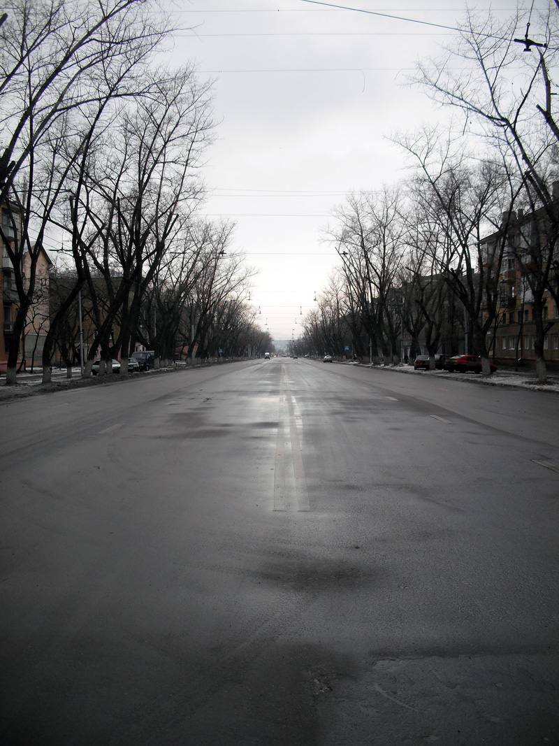 Voronezh — The remnants of Voronezh tramway