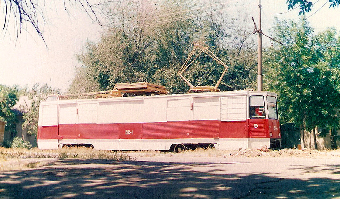 Tashkent, NTTRZ wire-measuring car nr. ВС-1; Tashkent — 100 jahre anniversary of Tashkent tram