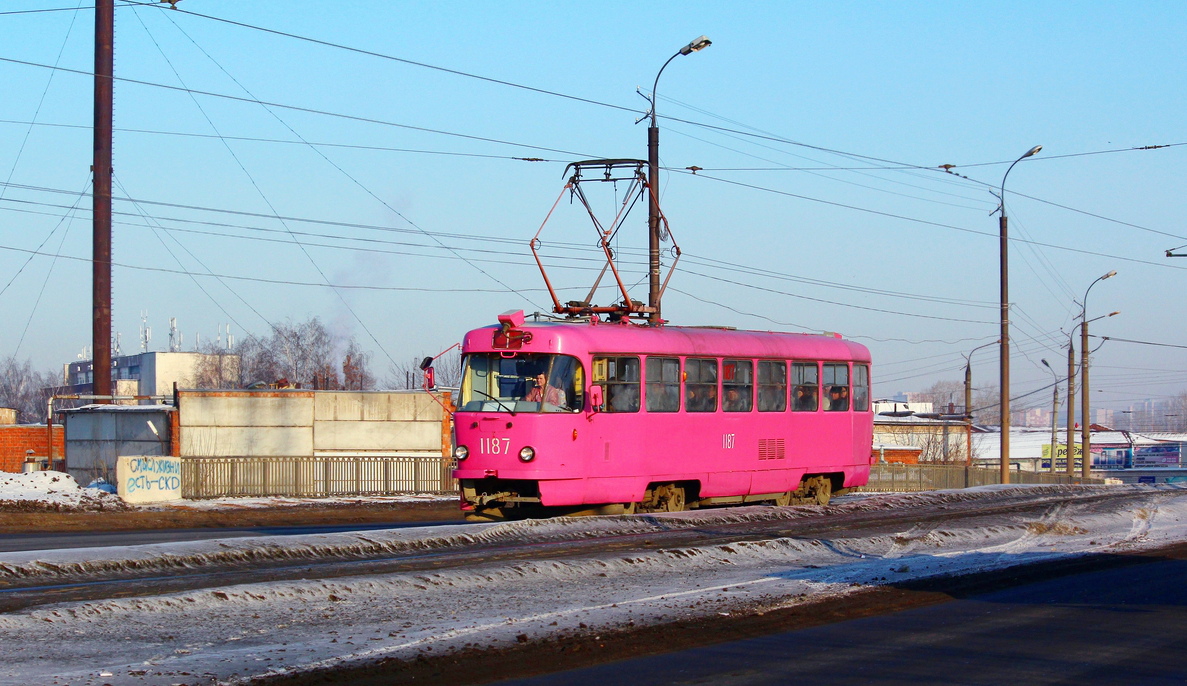 Ижевск, Tatra T3SU № 1187