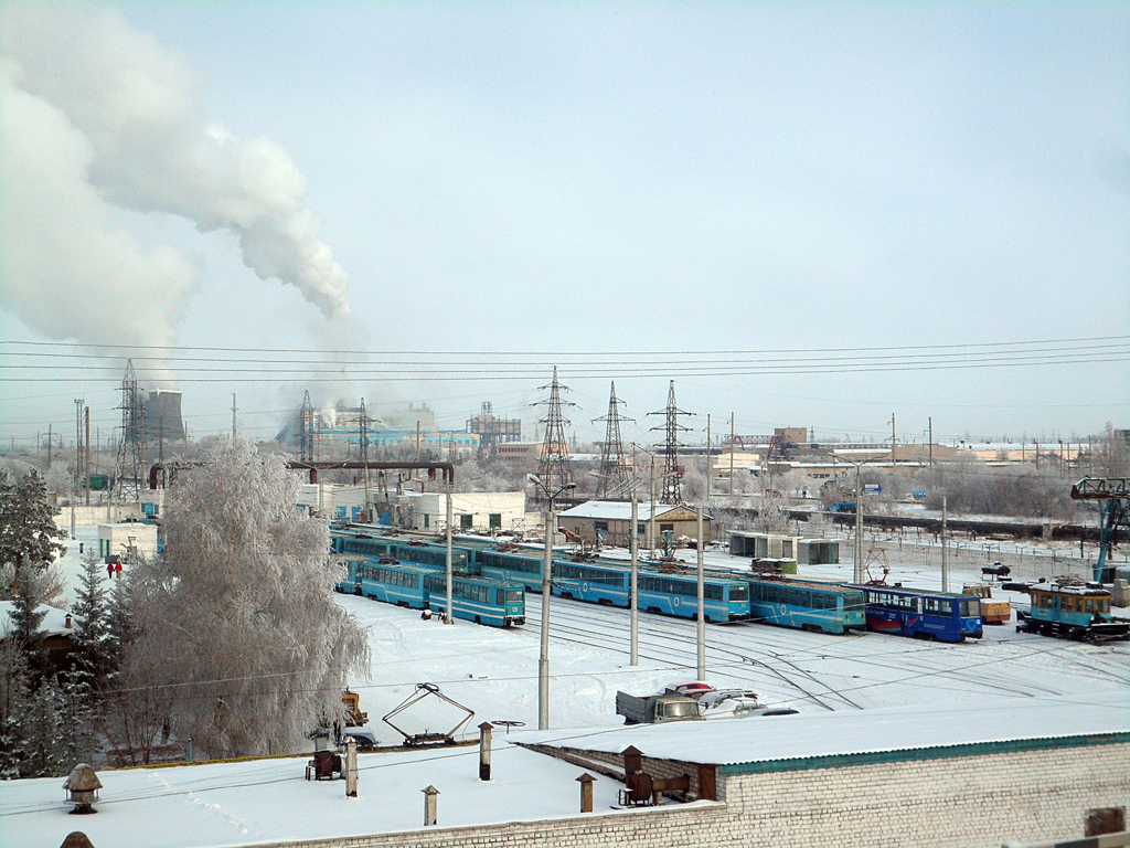 Pavlodar — Tram depot