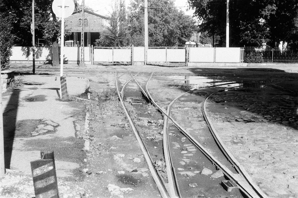 Liepaja — Old photos; Liepaja — Tramway Depot; Liepaja — Tramway Lines and Infrastructure