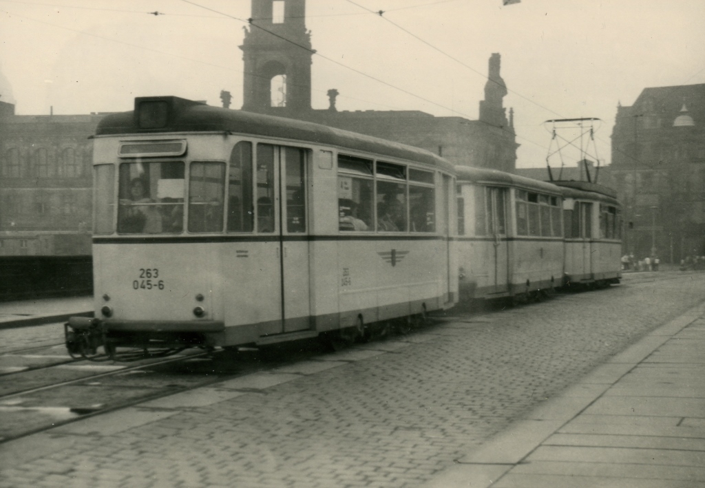 Dresden, Gotha B57 № 263 045; Dresden — Old photos (tram)